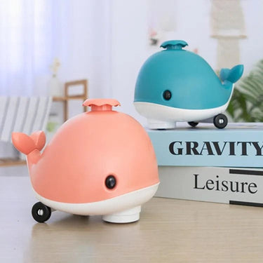 Cute Ball Blowing Whale Musical Toy